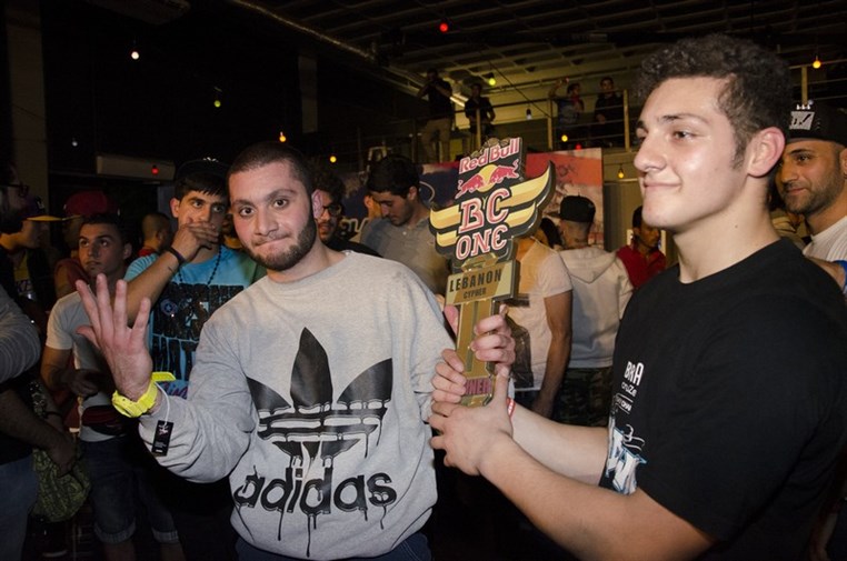 The Three-time Winner B-Boy Ralph battles to glory at the 2014 Red Bull BC One Lebanon Cypher